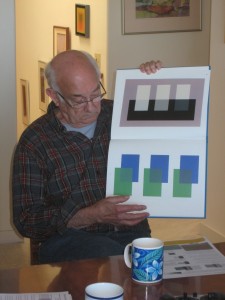 Critiquing a transparency study in the Albers book